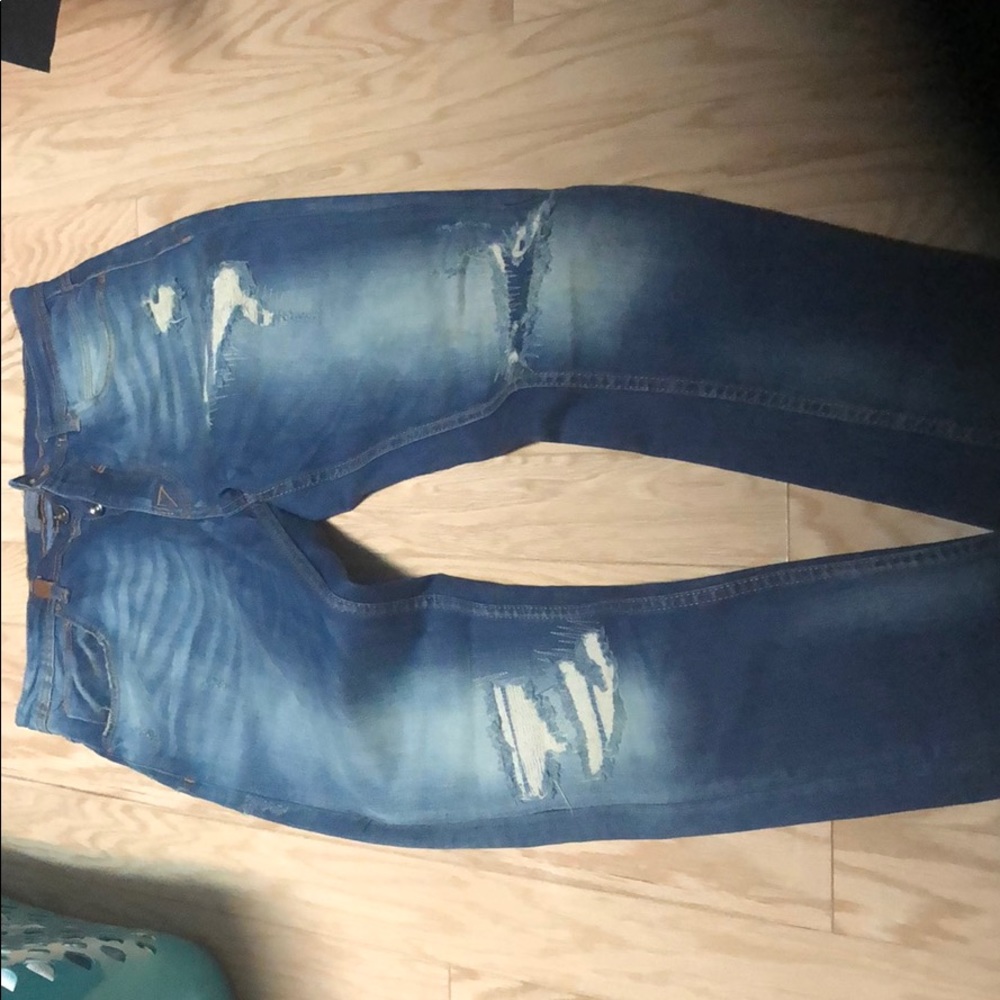 Zara Rip&Repair Skinny Denim Mens US 31
